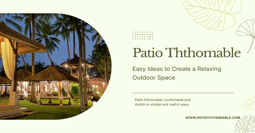 patio ththomable