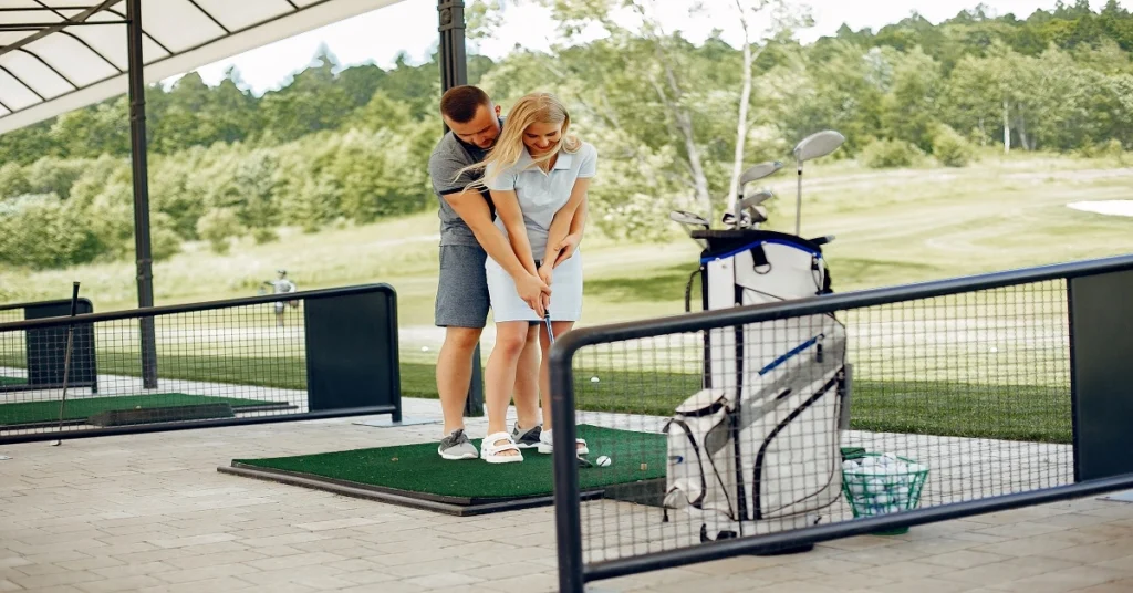 how to set up a golf training room ththomideas