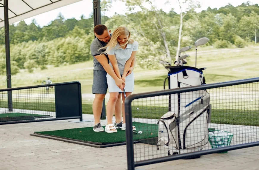 how to set up a golf training room ththomideas